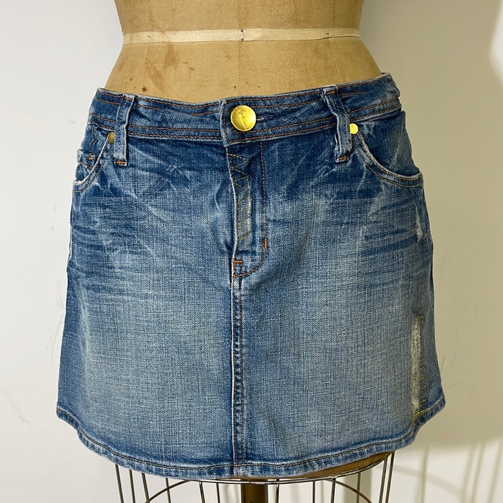 Marciano Jean Mini Skirt Size 30